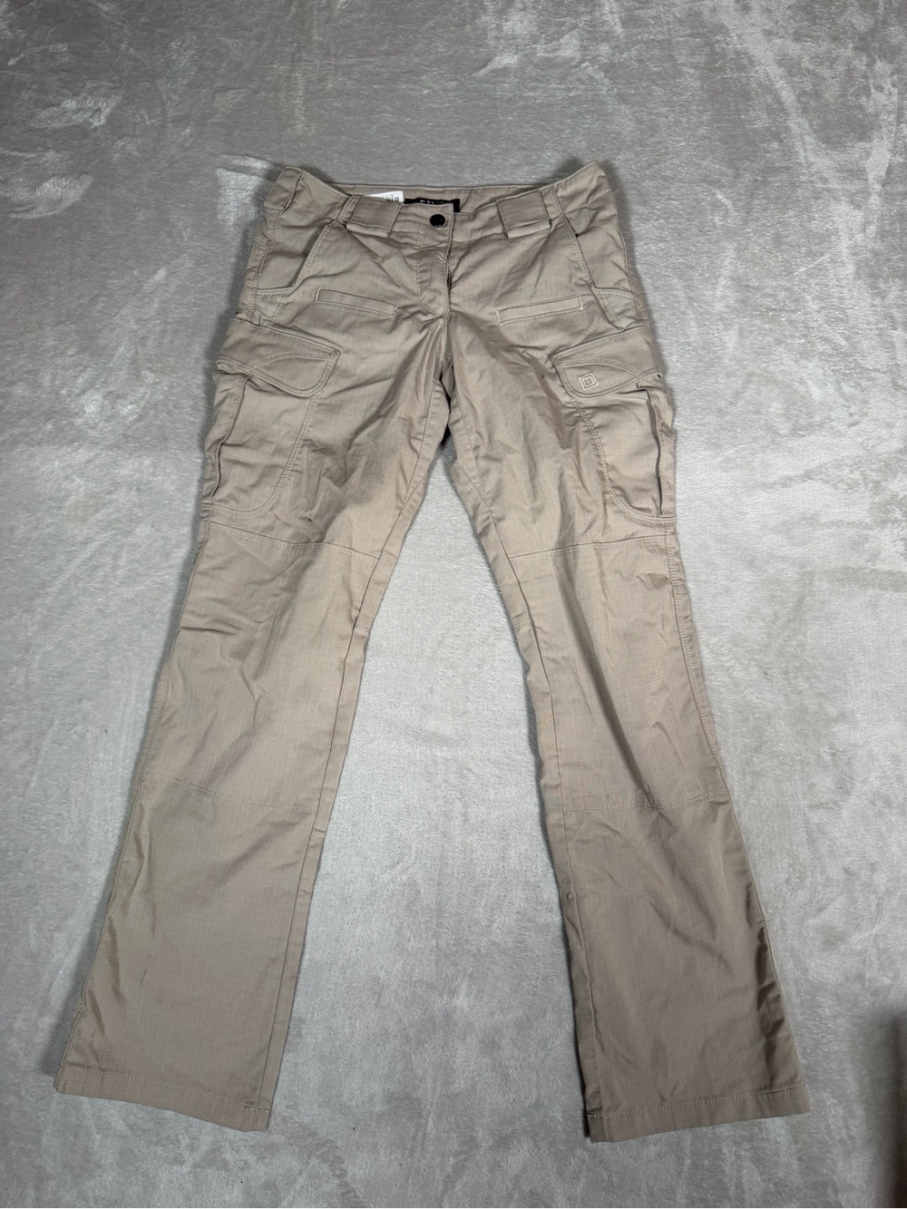 5.11 Tactical Men's Tan Cargo Pants with Multi-Pocket Utility
